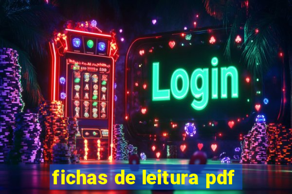 fichas de leitura pdf